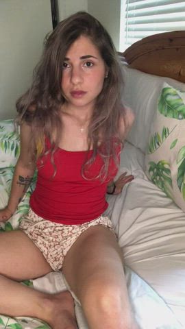 Do you like seeing my little pussy under my gym shorts?🙈 : video clip