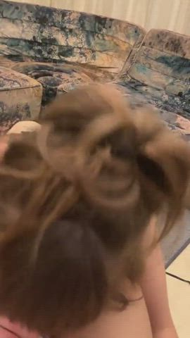 Cummed in the middle of the Blowjob!! : video clip