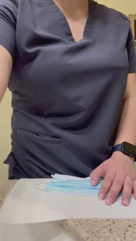 You’re dying and your last wish is to see your nurse’s tiddies : video clip