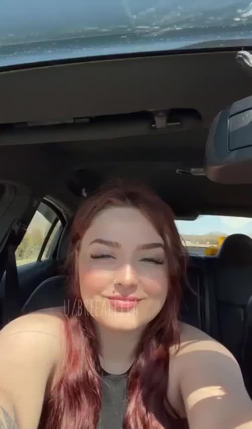 If you saw me flash in public, would you honk or just stare? 😉 : video clip