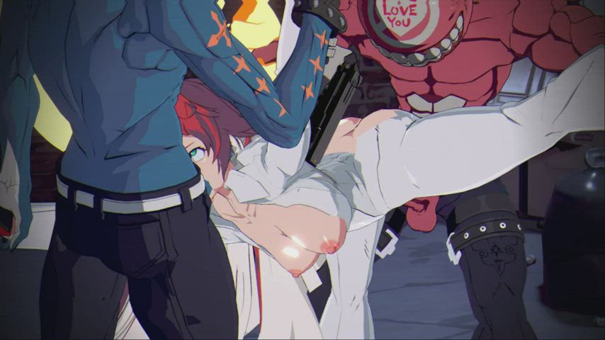 Jack-O's Daunting Double Penetration (Wallimog) [Guilty Gear] : video clip