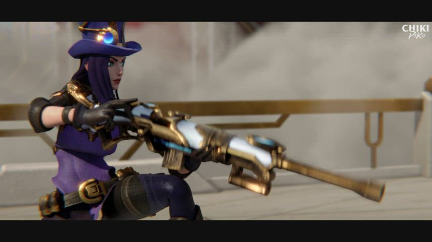 Vi and Caitlyn are hot couple (Chikipiko)[League of Legends] : video clip
