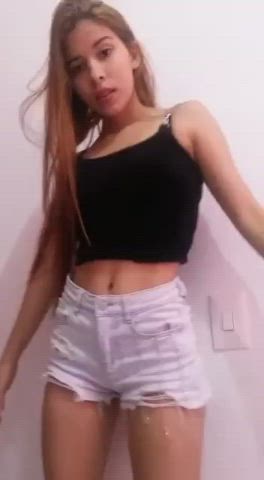 Can a petite latina get you hard today? 😇 : video clip