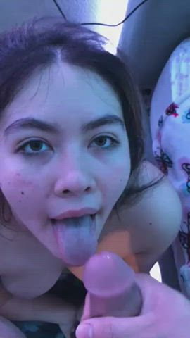 I love cum on my face, who wants to add more ;) : video clip
