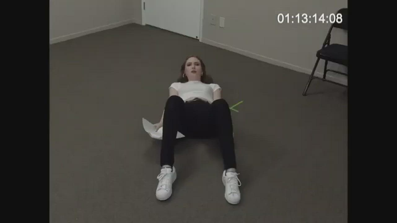 Karen Gillan getting fucked by an invisible man : video clip
