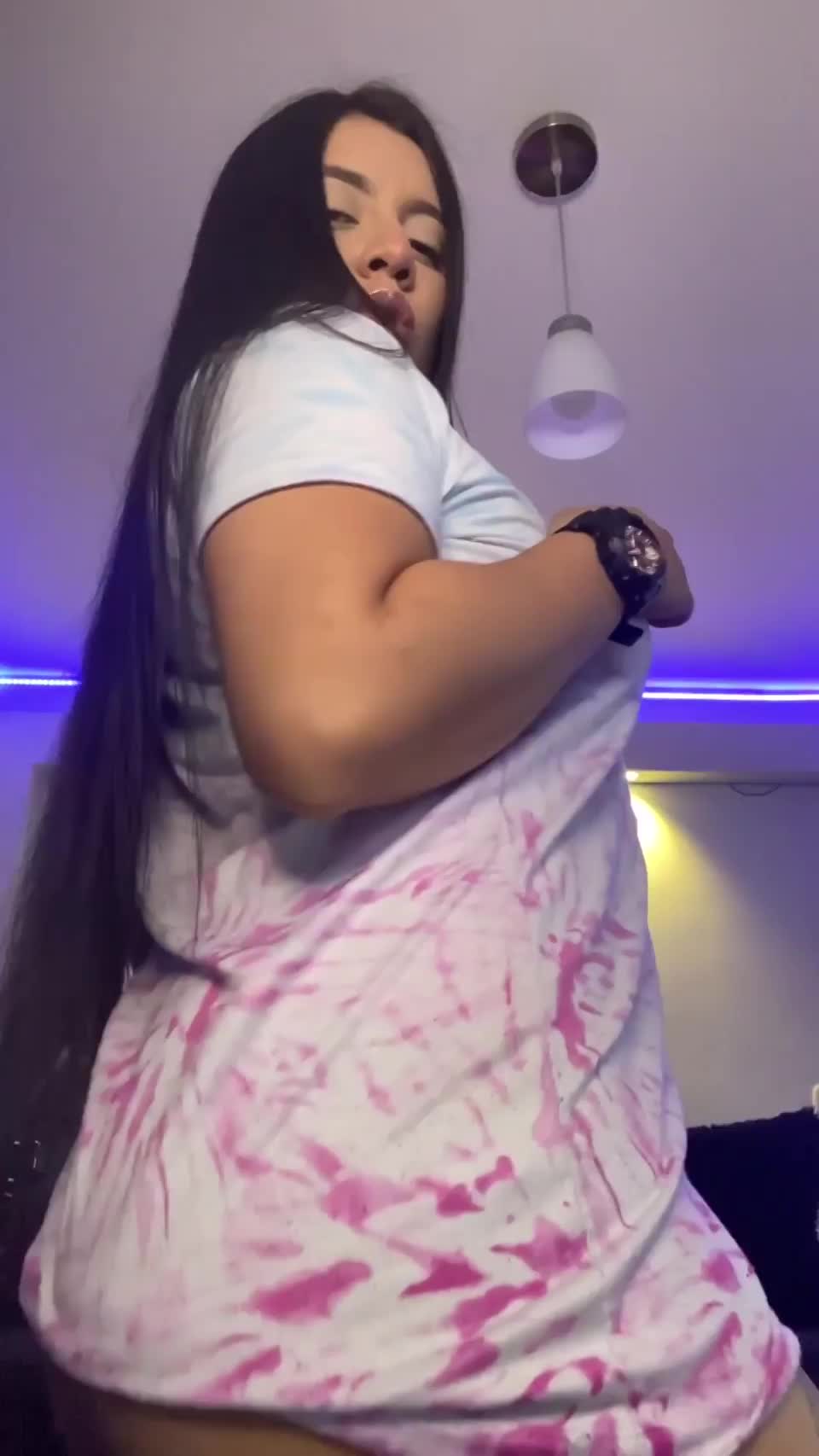 Can I only wear my tee near you? Just for easy access! : video clip