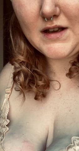 What would you do if they bounced out of my bra?? : video clip