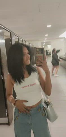 one way of asking ass or tits 😁 [GIF] : video clip