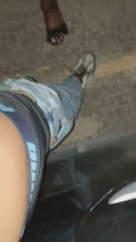 Public Outdoor Sloppy DontSlutShame Ebony BBW Cheating BBC Porn GIF by dickarix : video clip