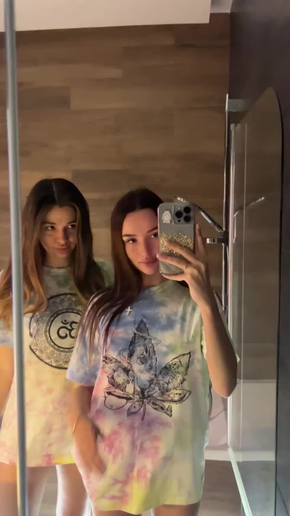 Do you think you could handle us both in bed? : video clip