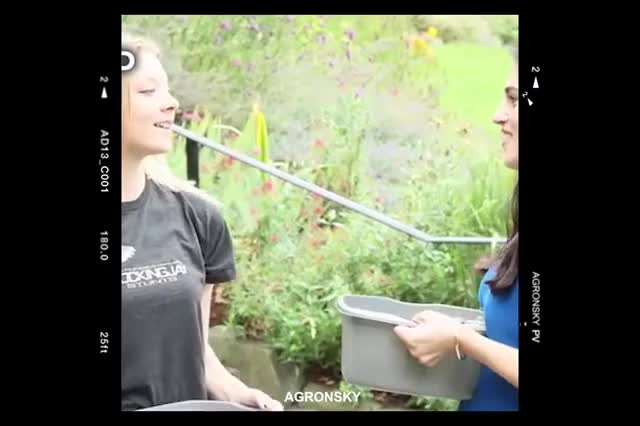 Katie McGrath getting Natalie Dormer wet : video clip