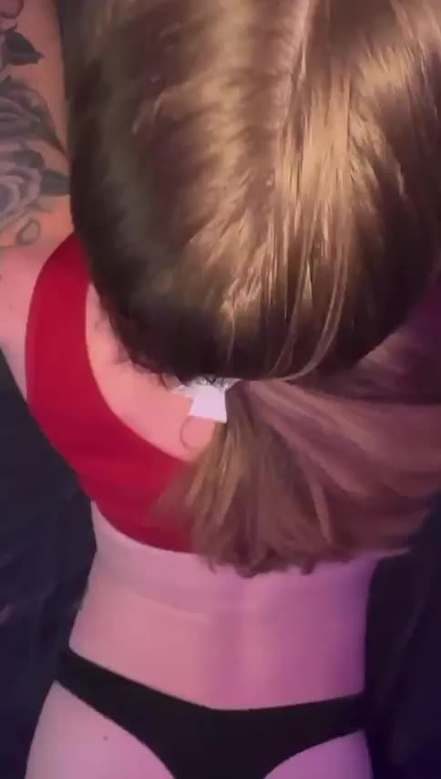 When you get that gag spit that only comes from a cock shoved down your throat 🔥😈🤤 : video clip