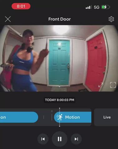 Be polite now and greet them! :P : video clip