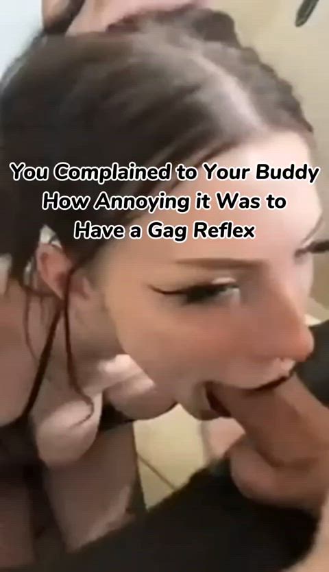 I'm sorry I have a gag reflex goon bud 😓🥵 : video clip
