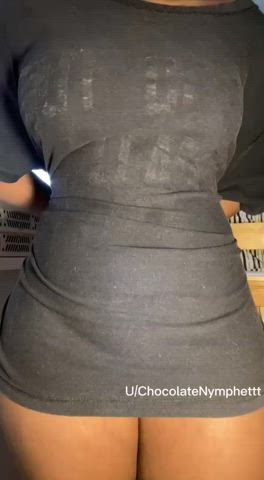 Do you think you could manhandle a 4’11 ebony teen like me : video clip