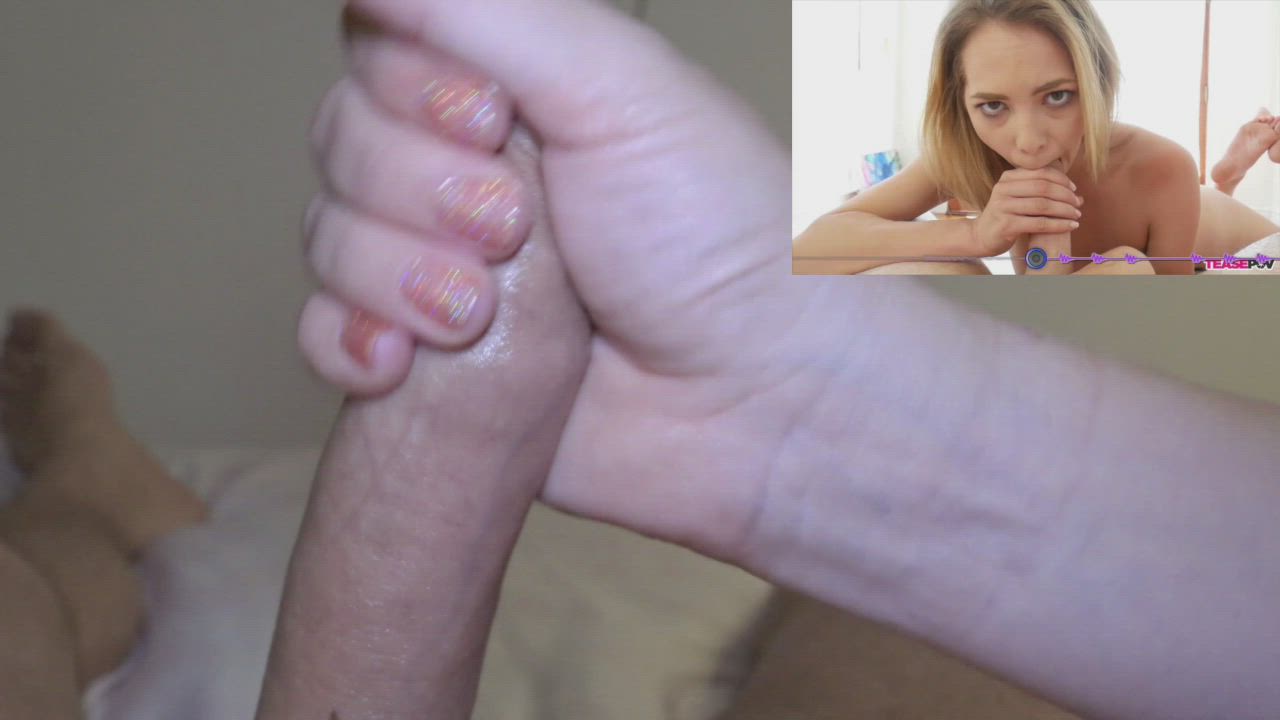 Now keep your eyes on the video and relax. No cumming though! : video clip