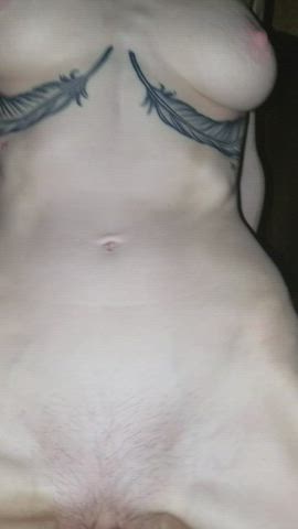 Grinding my pierced pussy onto his cock. : video clip