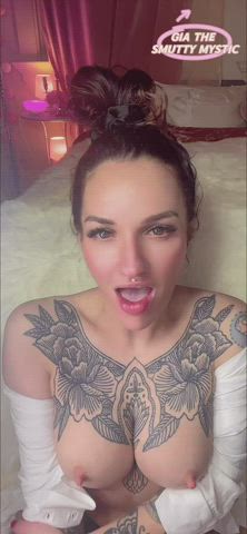 I want you to hold my big milky tits. : video clip