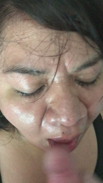 Cumslut milf takes my load : video clip