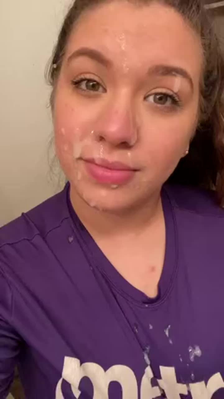 Before I go to work I gotta make sure I have my daily facial : video clip