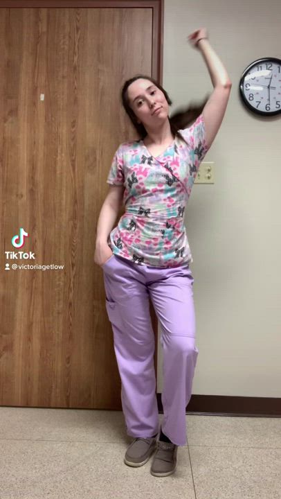 This Naughty Nurse Likes Anal On Her Break 😈 : video clip