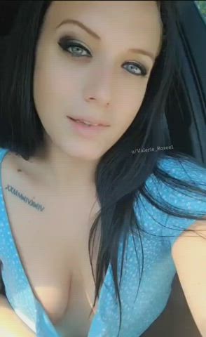 You can play with my titties anytime you'd like : video clip