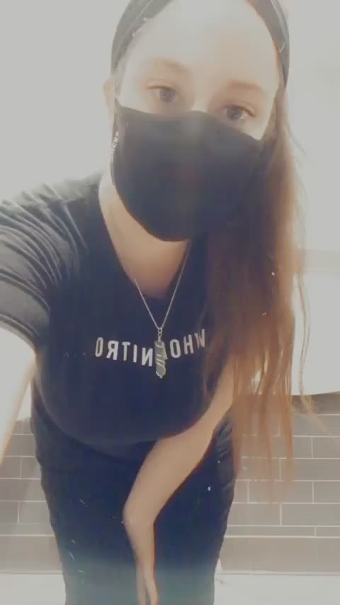 I’m working the drive thru today! But I bet you want to get your cof(f)ee in the bathroom instead. ☕️ : video clip
