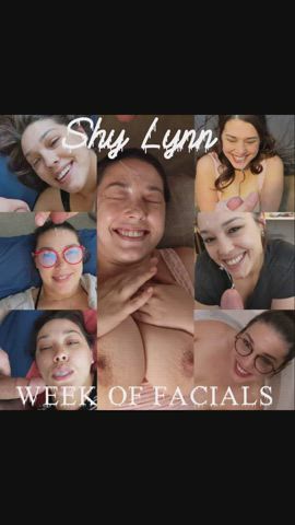 I got covered in cum every day for a week! : video clip