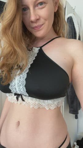 Here's your ready-to-breed French maid! : video clip