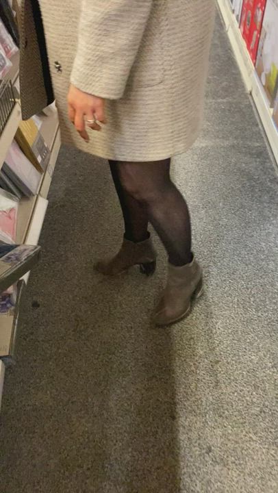 Want I’m hiding underneath my dress today! [GIF] : video clip