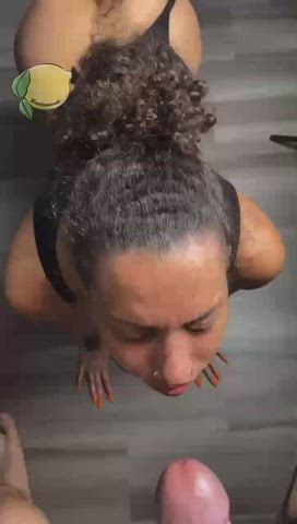 I love the feeling of a fresh load on my pretty face😍 : video clip