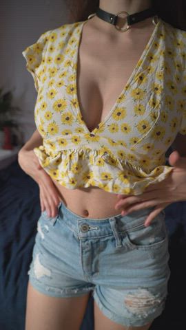Big tits on small girls like me are meant to be fucked... 💕 : video clip