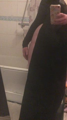 Just showing off my wide, child-bearing hips in this dress ❤️ : video clip
