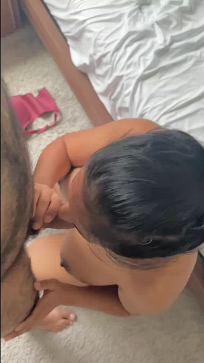 wife's going at it first thing in the morning : video clip