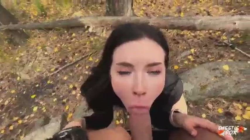 I cummed so deep she had to swallow it all : video clip