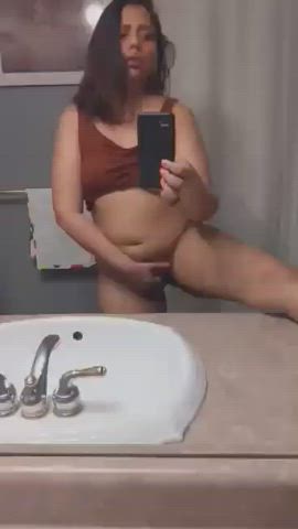 Sneaked into my parents' washroom just to get off to the thought of you ;) : video clip
