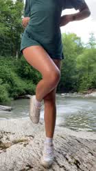 I hope I still can make a sexy body reveals with my tiny body… : video clip