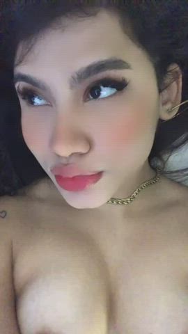 you can suck and lick my tits, but don't bite okay? : video clip