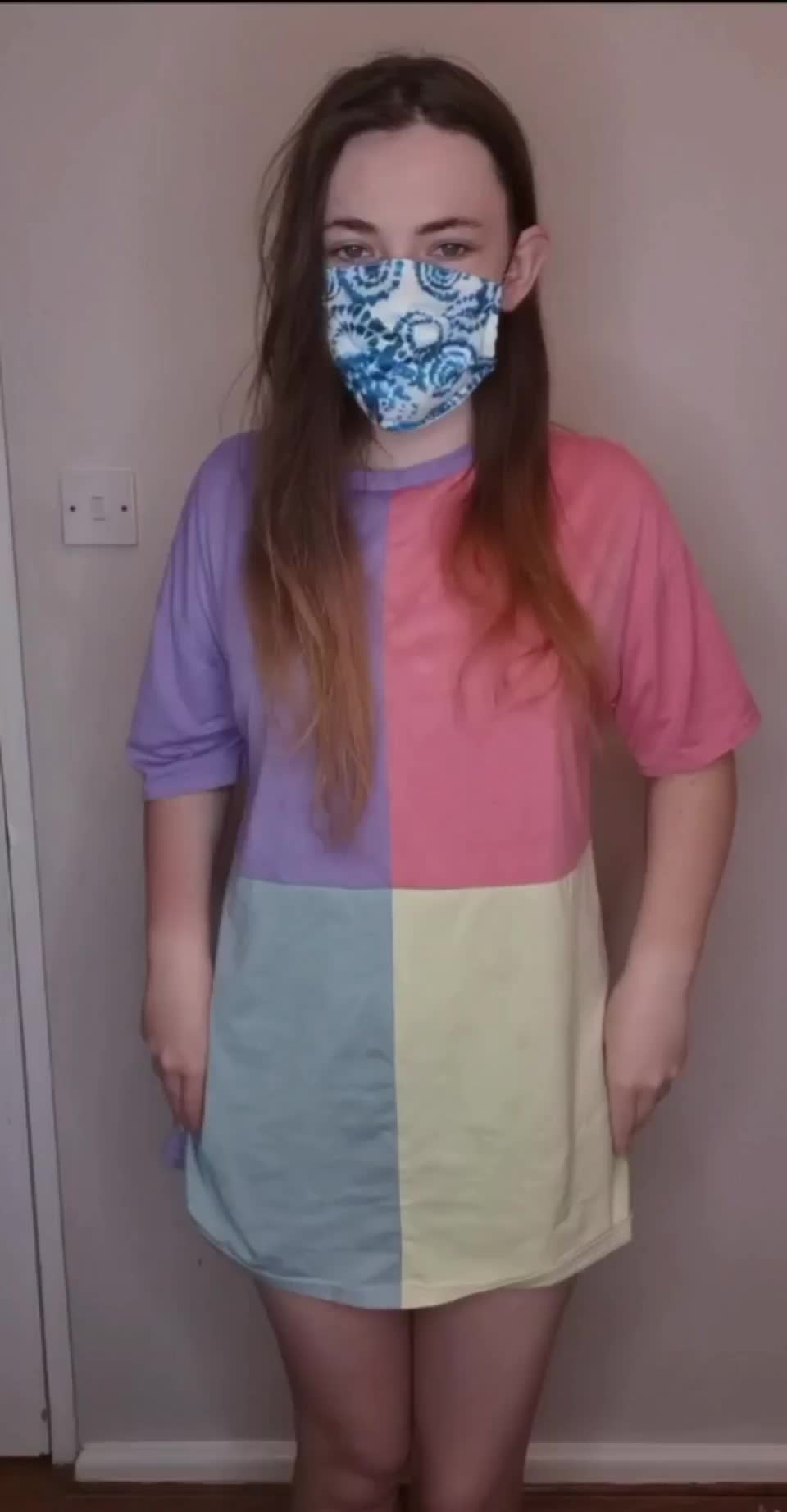 And poof the clothes are gone! : video clip