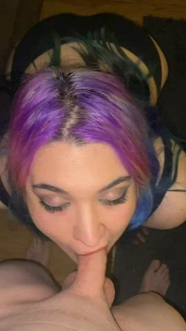 Saturn Amaryllis - Extremely Wet Emo Pussy Gets Blasted With Cum : video clip