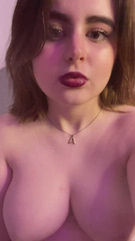 [F20] This is how my boobs jiggle when you fuck me 🤤 : video clip