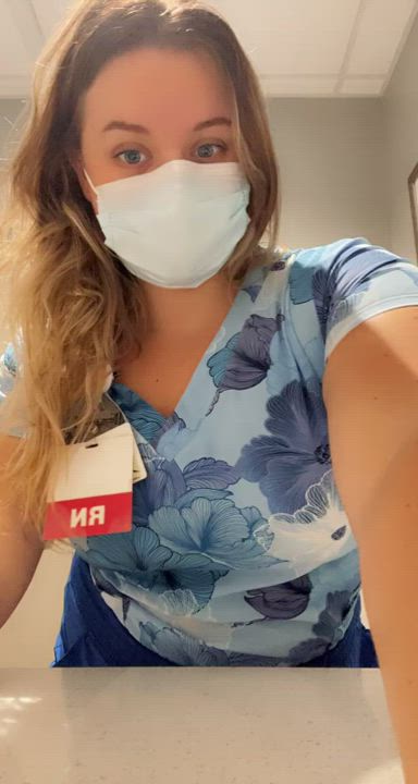 Nurse @ work titties! Thank your healthcare workers! 🏥 : video clip