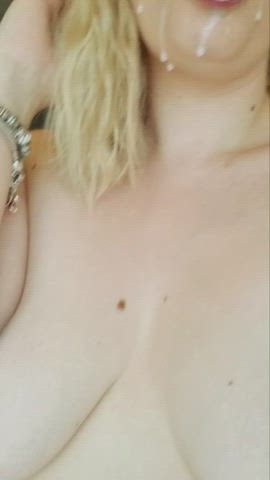 Glazed from a saved up load 🥺 : video clip