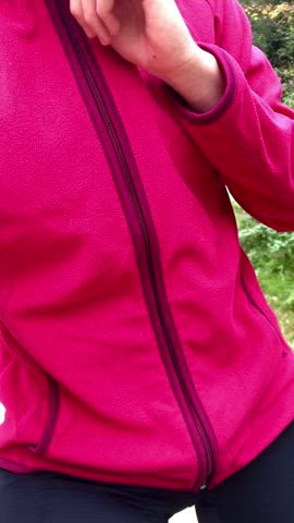 My next flash, got way too horny during a bicycle tour... There were people in front of me haha, I love the risk…hopefully you like my teen tits :) : video clip