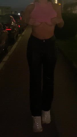 nothing is more exciting than flashing in public : video clip