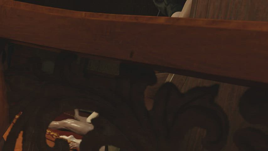 Alcina Dimitrescu watching Bela & Cassandra dominate Ethan (honta) [Resident Evil] : video clip