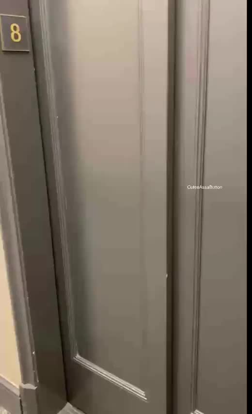 It only took me two stops on the wrong floor to get this right[gif] : video clip