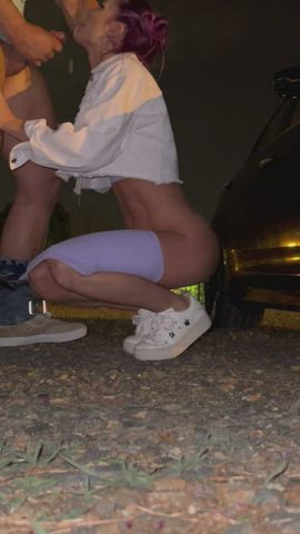 Used me in a parking lot and let him finish on my face … wait for the end 😉 : video clip