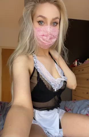 Do you think my little Irish body could handle your cock? : video clip