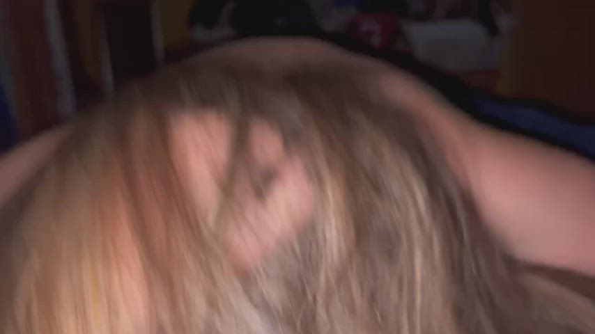 Husbands friend forcing my head down. : video clip